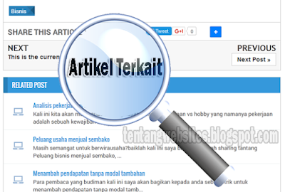  untuk menciptakan sebuah sajian kumpulan link post Cara menciptakan artikel terkait (Related Post) di blogspot