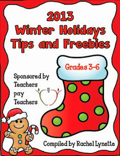 http://www.teacherspayteachers.com/Product/2013-Winter-Holidays-Tips-and-Freebies-Grades-3-6-Edition-1008289