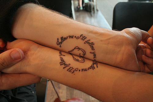 Love Quotes Tattoos. live love laugh tattoos