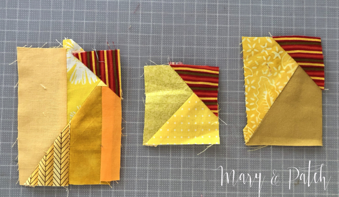 How to work with an underlying structure improv quilt