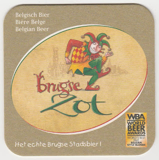 Sous-bock de la biére Brugse Zot 