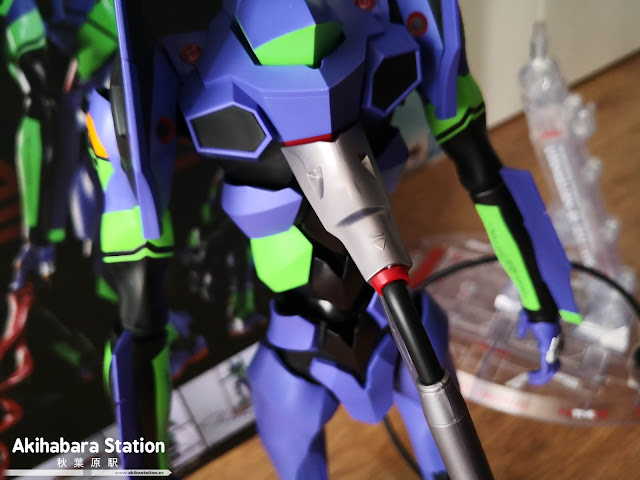 Review de la figura DYNACTION EVA 01 + Spear of Cassius de Evangelion - Tamashii Nations