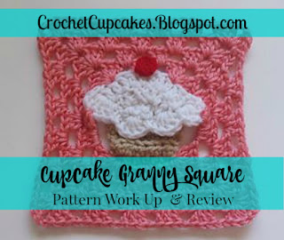 cupcake granny square crochet pattern work up and review