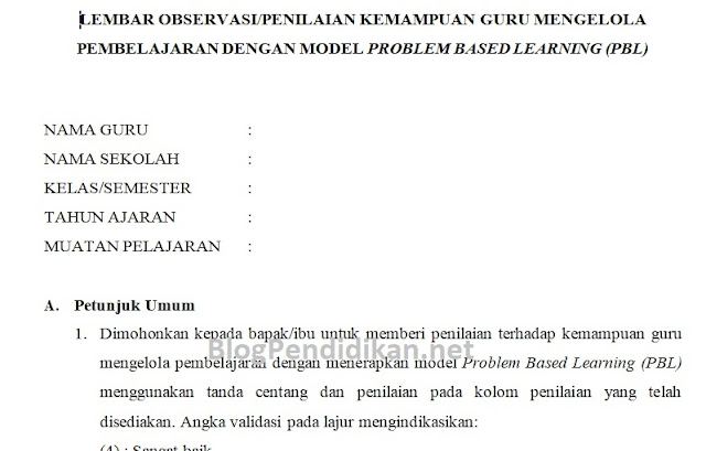 Contoh Lengkap Tugas Tagihan Pembuatan Rencana Evaluasi PPG Dalam Jabatan