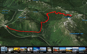 Lake Valhalla Trail Map (Google Earth)