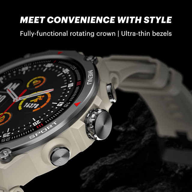 Noise Force Rugged and Sporty Bluetooth Calling Smart Watch