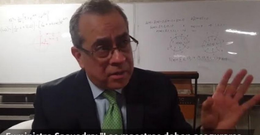 50% de escolares no están aprendiendo, sostiene Exministro de Educación Jaime Saavedra Chanduví