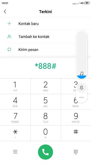 cek kuota telkomsel melalui ussd