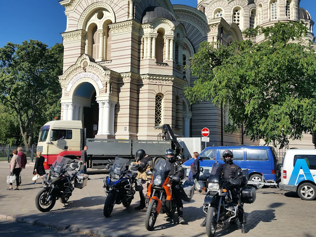 Ryga motocyklem