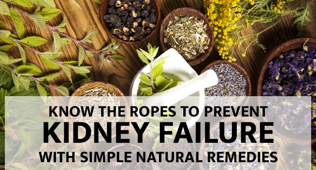 Know the ropes to prevent kidney failure with simple natural remedies