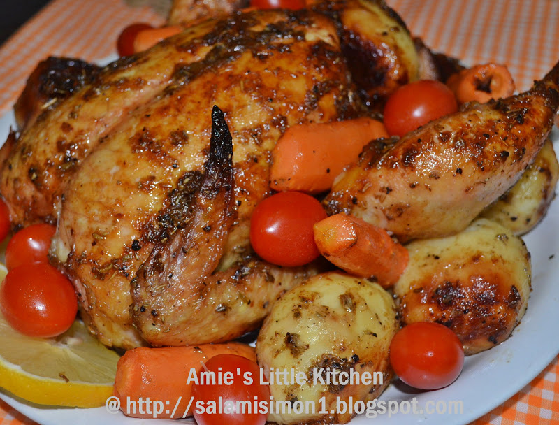 AMIE'S LITTLE KITCHEN: Rosemary Grilled Chicken (Ayam 