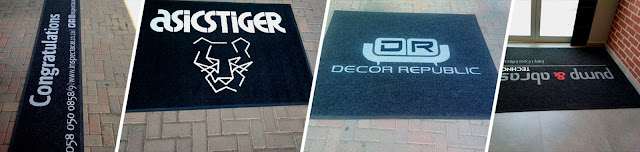 custom logo mats