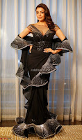 Kajal Aggarwal sizzles in Black Deep Neck Dress ~  Exclusive 007.jpg