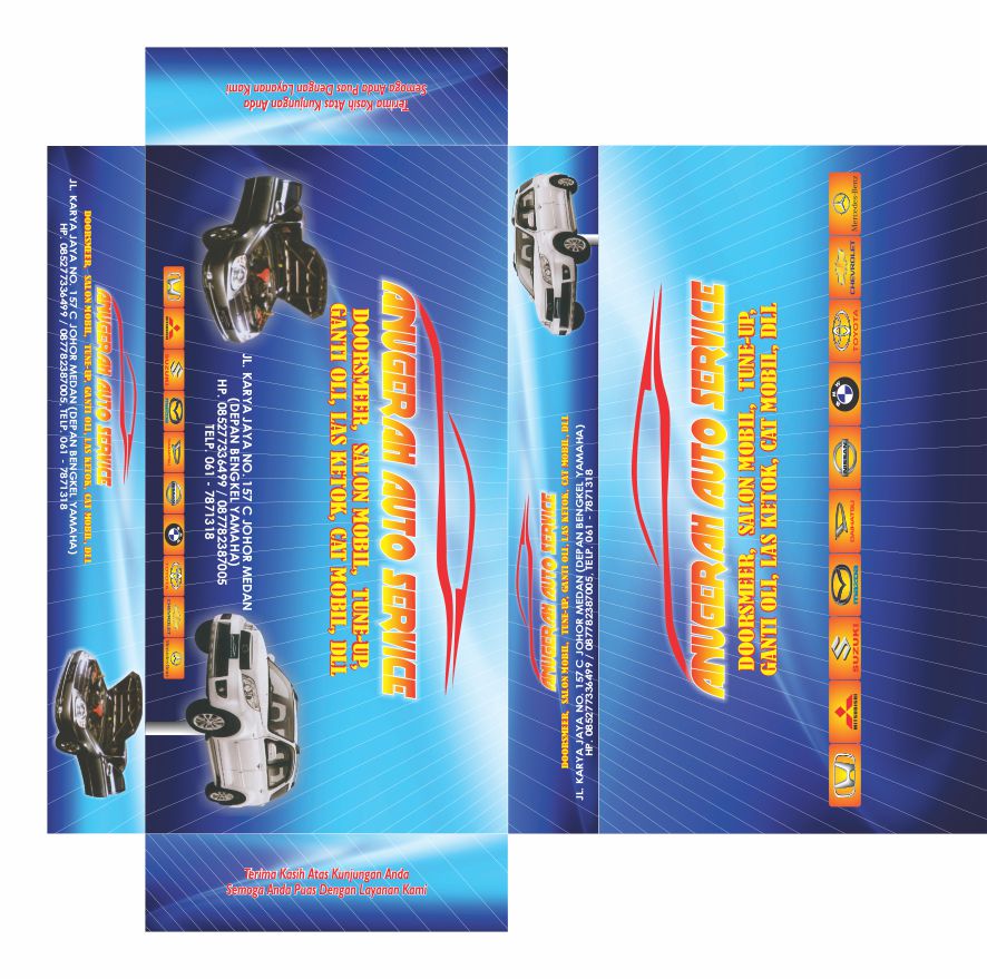 Kotak Tisu Anugerah Auto Service Khaira Print