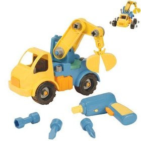 Pre-kindergarten toys - Take-A-Part Crane Truck