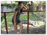 me at Crocolandia