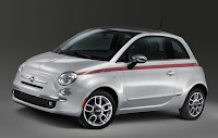 Fiat 500 Pink Ribbon (2012) Front Side