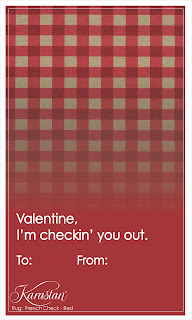 Karastan Carpet Valentines - Check