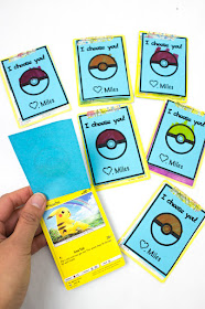 How to Make Super Easy Homemade Pokemon Valentine's Day Cards with kids (Free printable included)