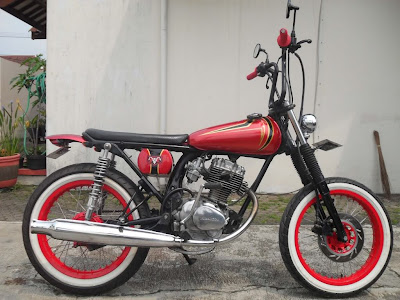 modif motor Honda CB 100