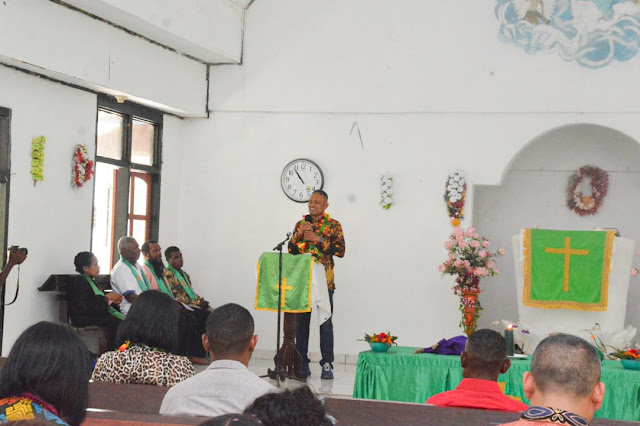 Korem 172/PWY Siap Bantu Pembangunan Gereja GKI Klasis Tanah Merah Barat