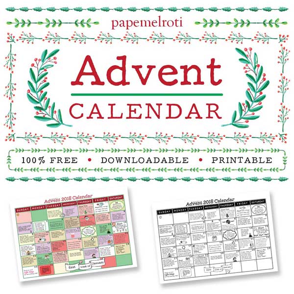 free advent calendar