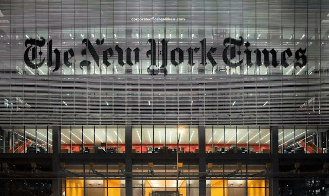 The New York Times Headquarters Address, Corporate Office Phone Number