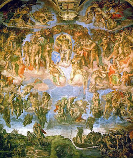 last judgment Michaelangelo