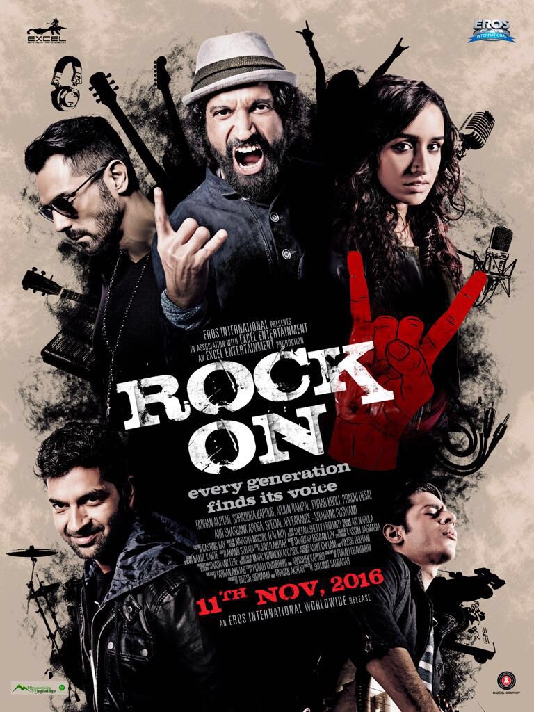 Bollywood movie Rock On 2 Box Office Collection wiki, Koimoi, Rock On 2 cost, profits & Box office verdict Hit or Flop, latest update Budget, income, Profit, loss on MT WIKI, Bollywood Hungama, box office india
