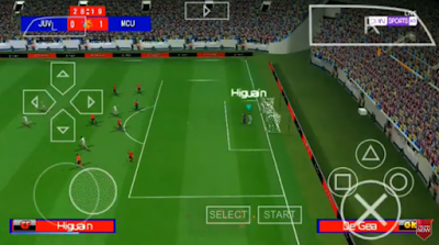  A new android soccer game that is cool and has good graphics PES 2021 PPSSPP English Chelito Update