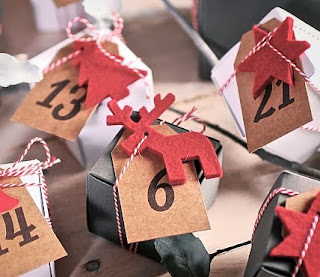 comment faire un calendrier de l'avent originale, décoration pour Noël