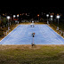 Nuevo playón deportivo iluminado del CEF 94 de Los Toldos