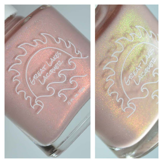 neutral nail polish aurora shimmer