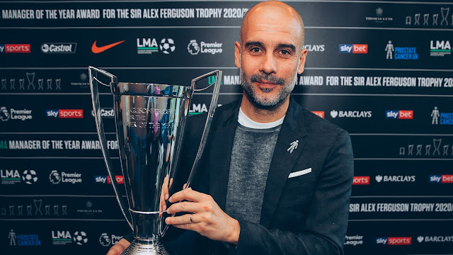 Pep Guardiola named LMA, Premier League Manager of the Year