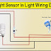 on video Automictic Day & Night Sensor Connection for Street Light 