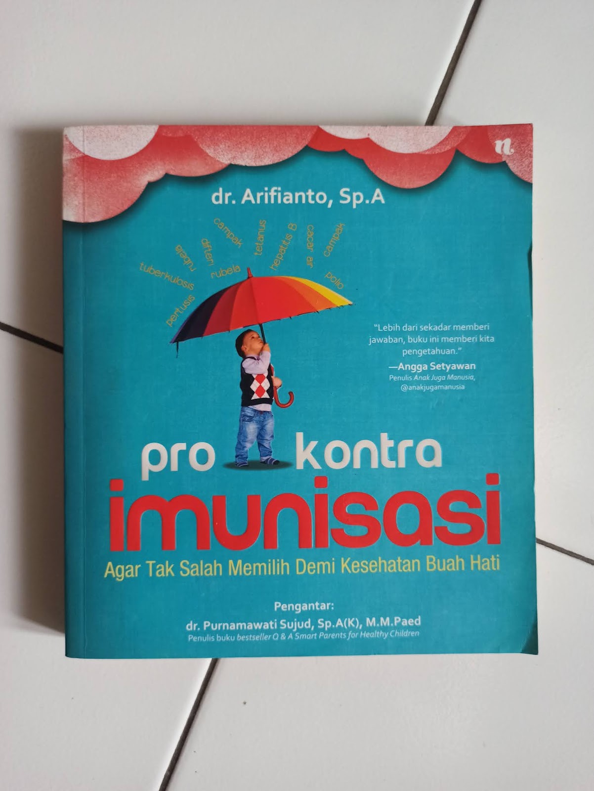 Cover Depan Pro Kontra Imunisasi