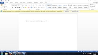 Cara Mudah Memberi Password di Microsoft Office Word 2013