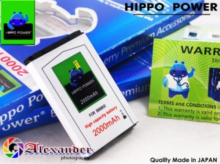 Baterai Blackberry Double Power cx2 Hippo Power HURON 8800, 8350i