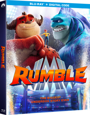 Rumble Animated Movie on Digital Blu-ray DVD