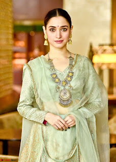 Tamannah Bhatia Stunning in Green Salwar Suit Amazing Beauty Ethnic Suit Feb 2017 05.jpg