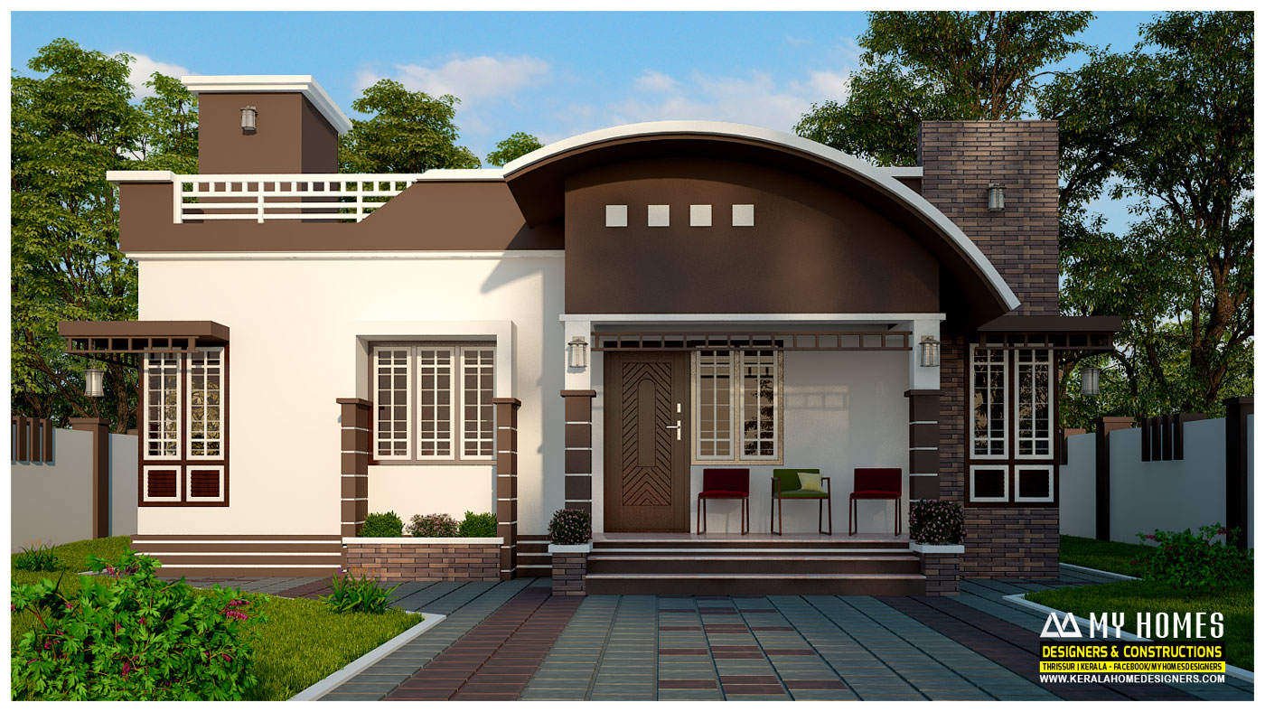 Stylish 850 Square Feet Low  Budget  2 Bedroom Home  for 13 3 