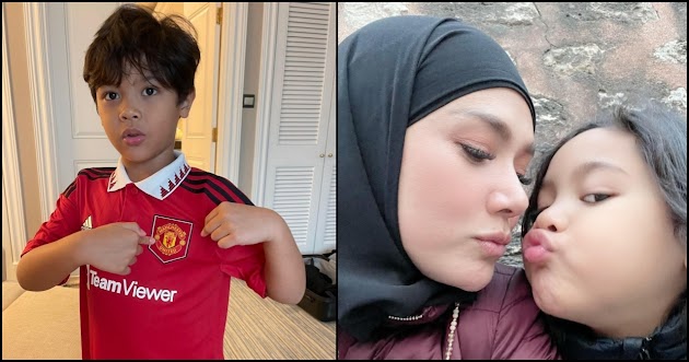 Warisi Ketampanan Kakak-Kakaknya, Ini 10 Potret Muhammad Ali Anak Ahmad Dhani dan Mulan Jameela yang Sudah jadi Fans MU Sejak Dini