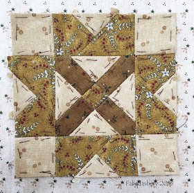 Dear Jane Quilt - Block K11 Columbine