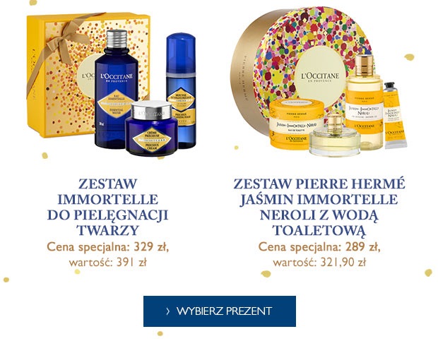  Świąteczne prezenty L`Occitane