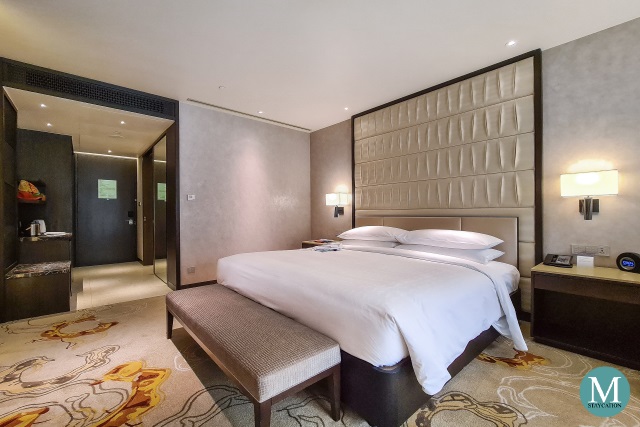 Larger Guest Room at Sheraton Manila Hotel