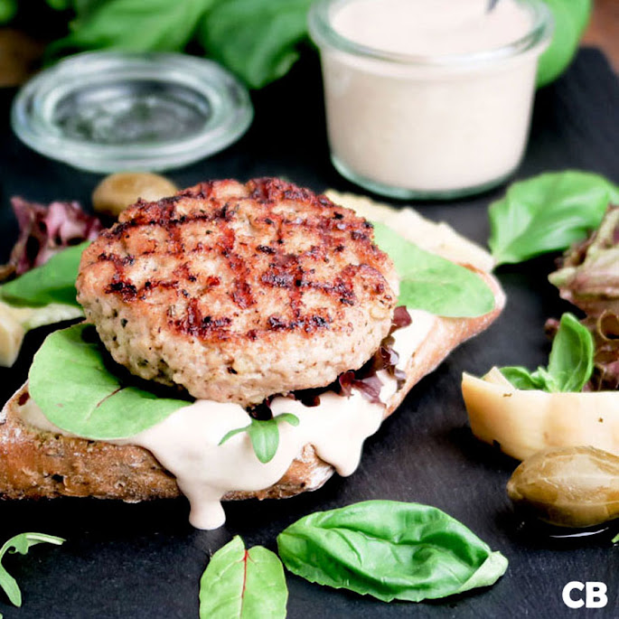 Vitello tonnato burgers