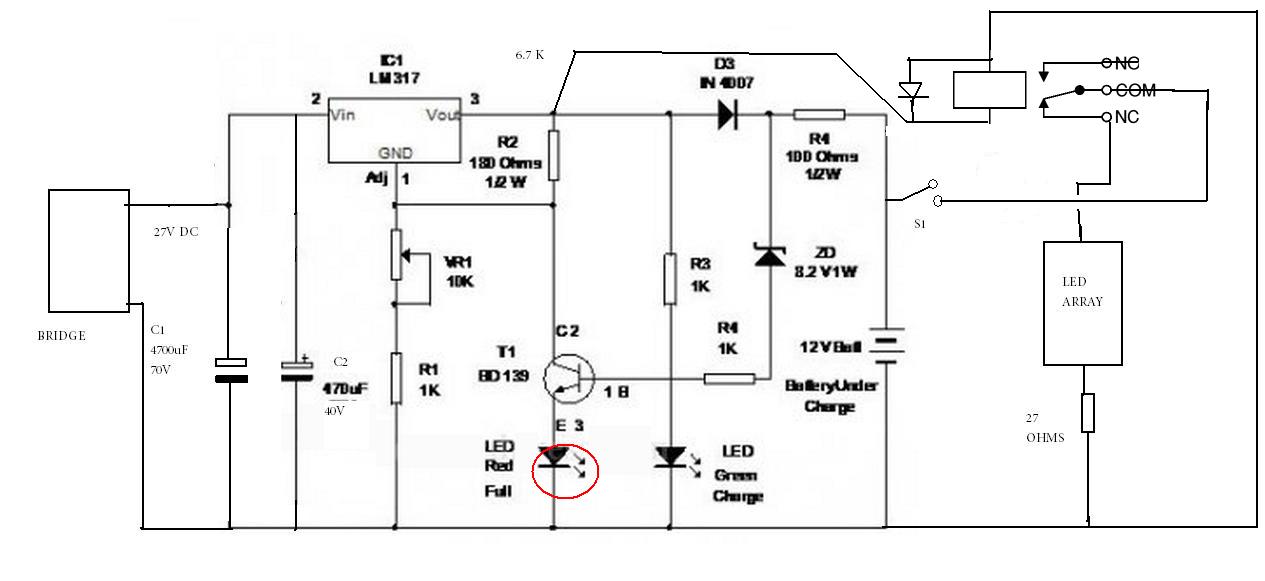 12V Smart Battery Charger Circuit