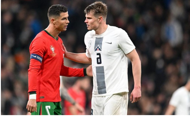 Slovenia menangi Portugal: Ronaldo's rekor tertinggi hancur 0-2