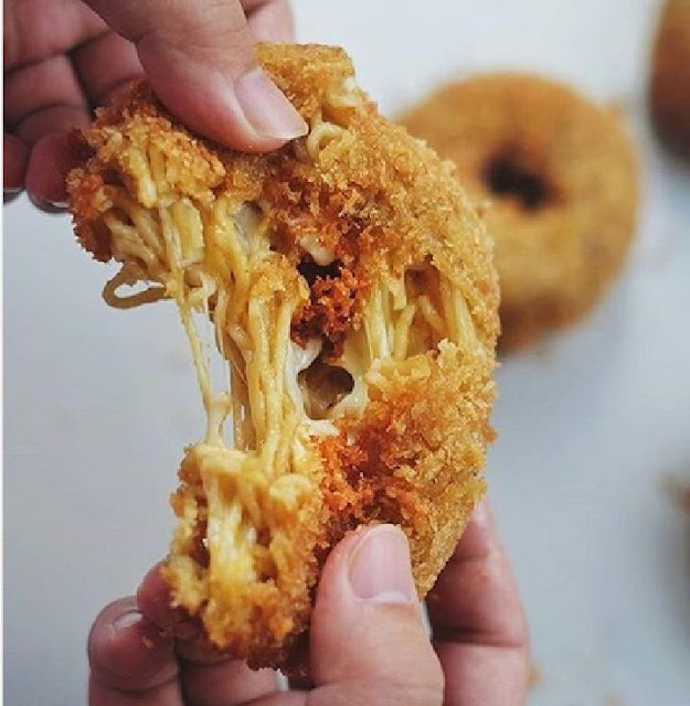 maggi donuts fried