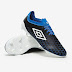 Sepatu Bola Umbro Velocita V Pro FG Black White Blue 223119